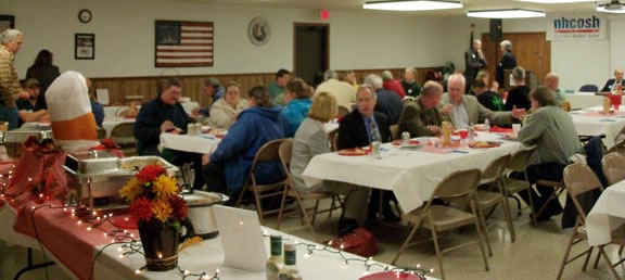 A group shot of the meeting.